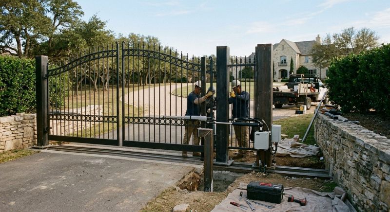 Driveway Gate Installation in Littleton, CO
