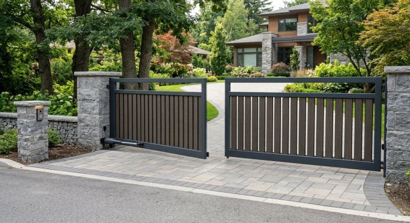 Driveway Gate Installation in Franklin, TN