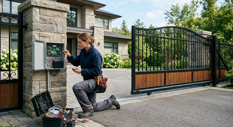 Electric Gate Installation in Littleton, CO