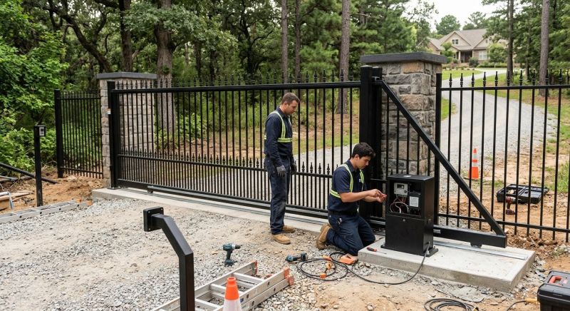 Electric Gate Installation in Mcdonough, GA