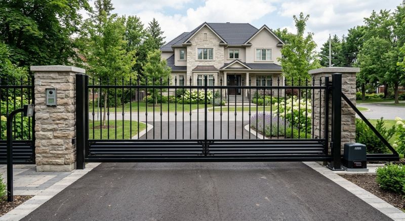 Main Gate Installation in Cary, NC