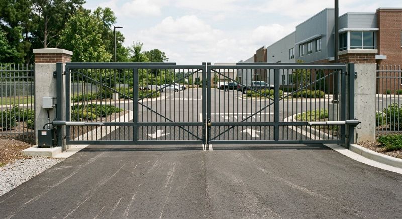 Commercial Gate Installation in Boca Raton, FL