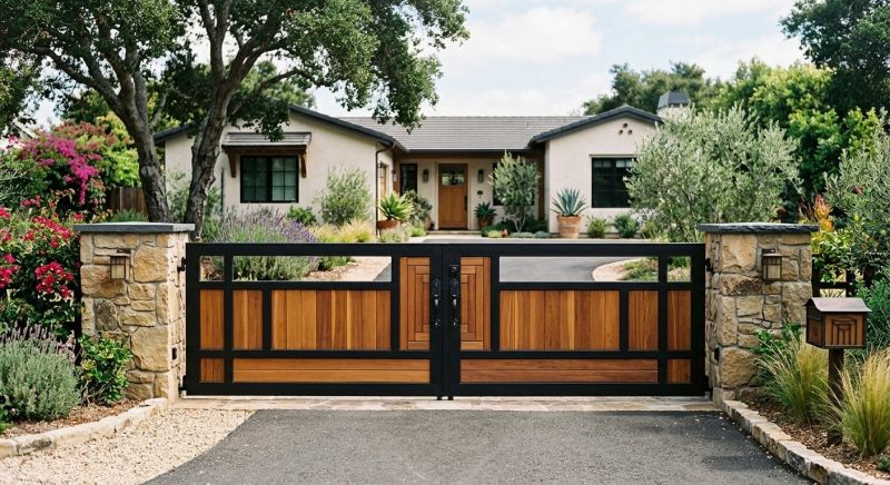 Driveway Gate Installation in Cary, NC